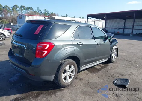 2017 Chevrolet Equinox Ls из США, поврежденный, VIN 2GNALBEK2H1520919